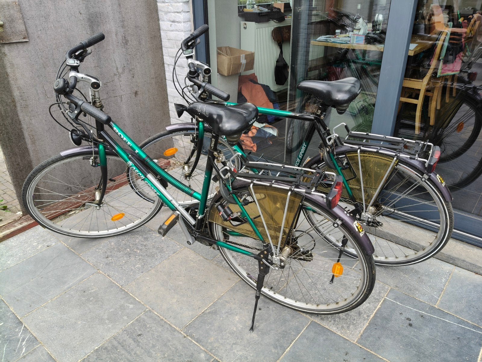 fietsen Norta, Ophalen