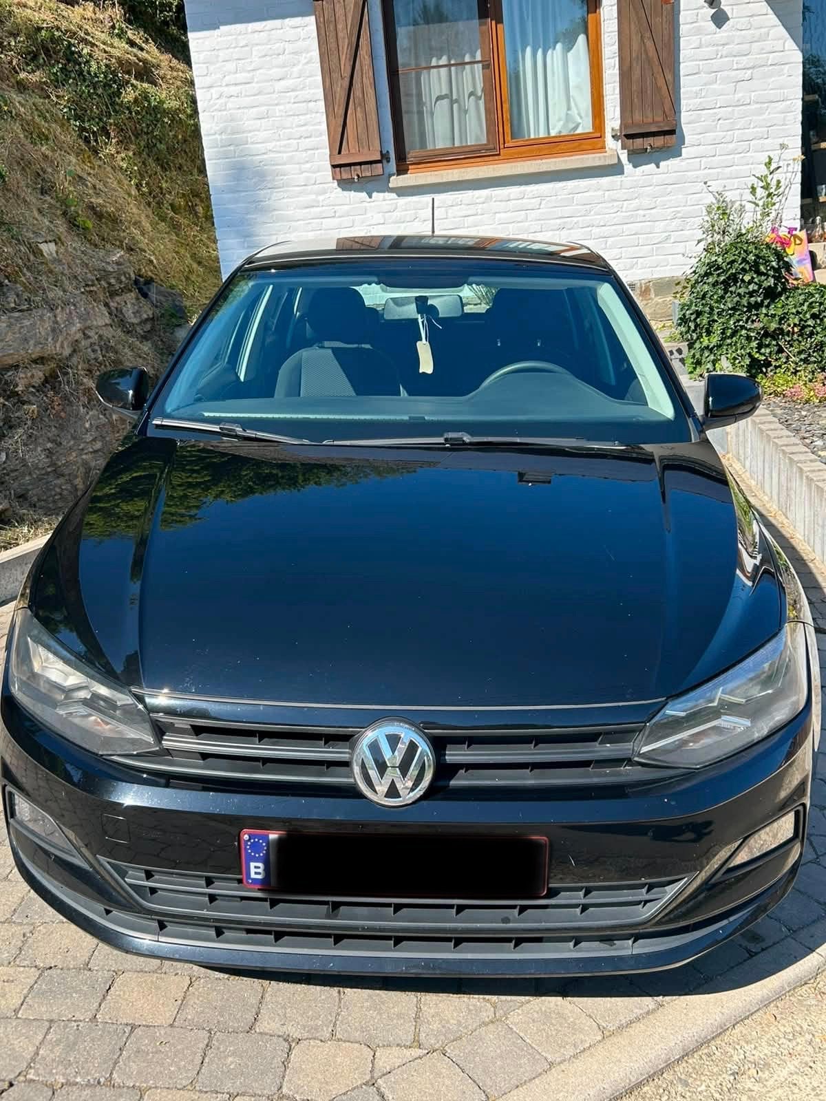 Volkswagen Polo 1.0i (75cv/55kw) - 06/2028 - 92.000km, Achat, Euro 6, 110 g/km, Noir