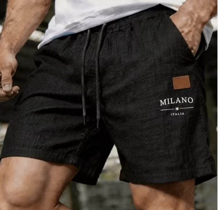 Milano trendy korte broek voor heren - Quick dry Bermuda, Ophalen of Verzenden, Nieuw, Maat 46 (S) of kleiner