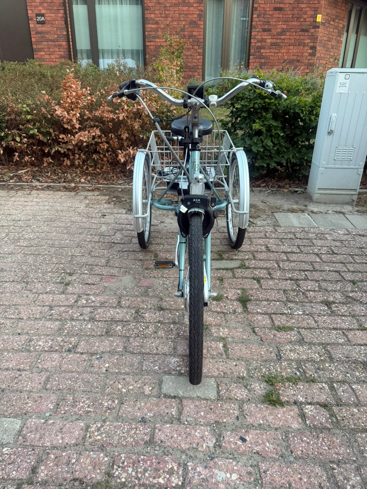 Bijna nieuwe driewiel Elektrische fiets tribike 3wieler, Ophalen of Verzenden, Zo goed als nieuw