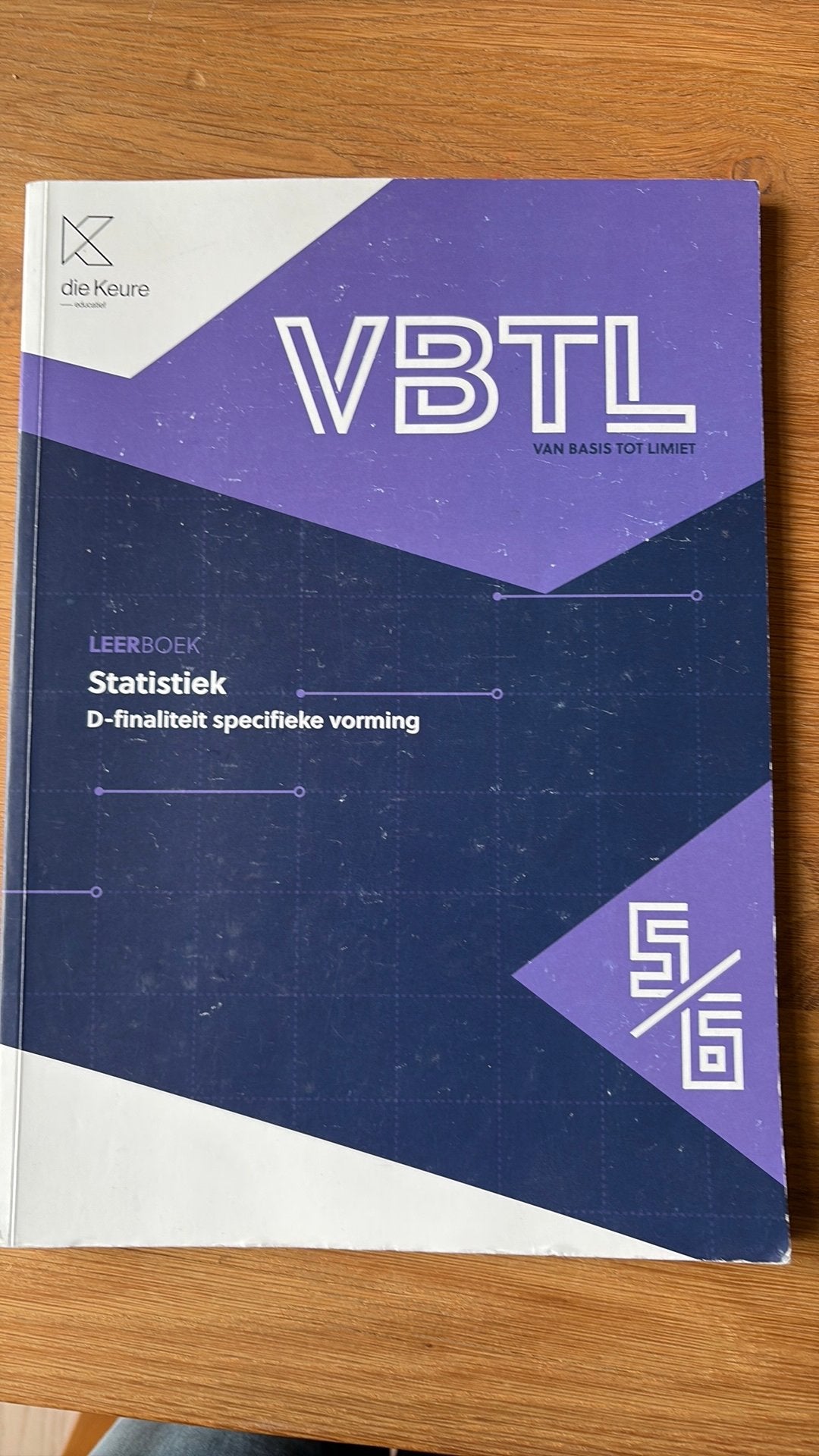 VBTL 5/6 Statistiek D-finaliteit, Boeken, Ophalen, Zo goed als nieuw