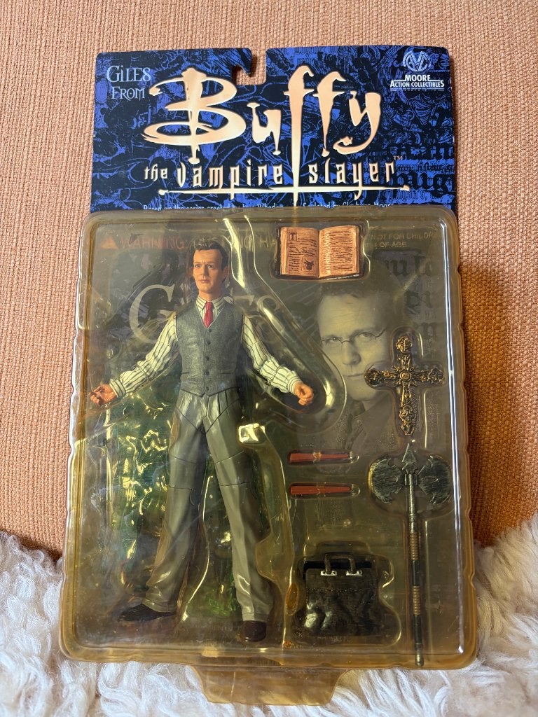 Buffy the Vampire Slayer: Rupert Giles action figure, Ophalen of Verzenden, Zo goed als nieuw