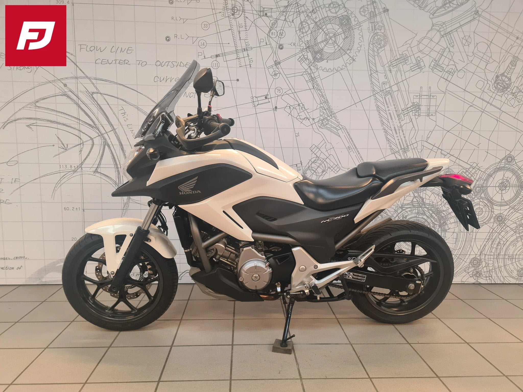 Honda NC700X (bj 2012), Motoren, 700 cc, Overig, Handgeschakeld, 12 t/m 35 kW