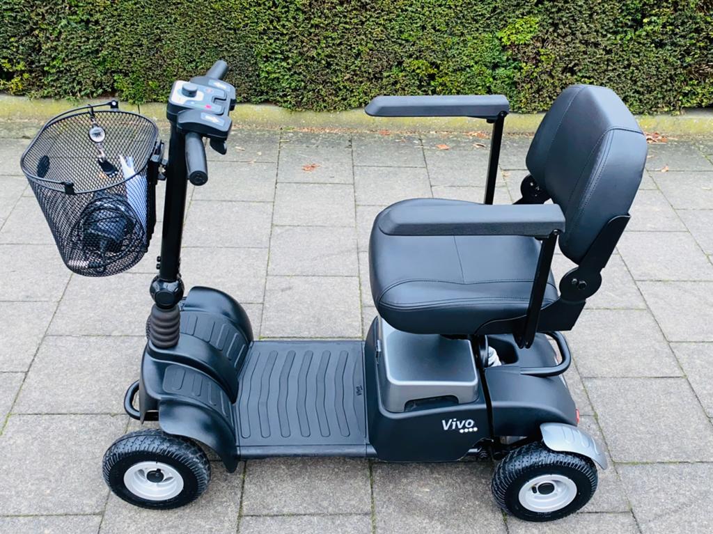 Invalide scooter Life&Mobility VIVO Opvouwbare scootmobiel, Ophalen of Verzenden, Inklapbaar, Zo goed als nieuw, Elektrische rolstoel