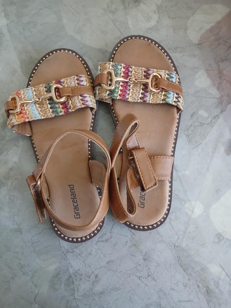 Meisjes sandalen zgan waren te klein, Ophalen