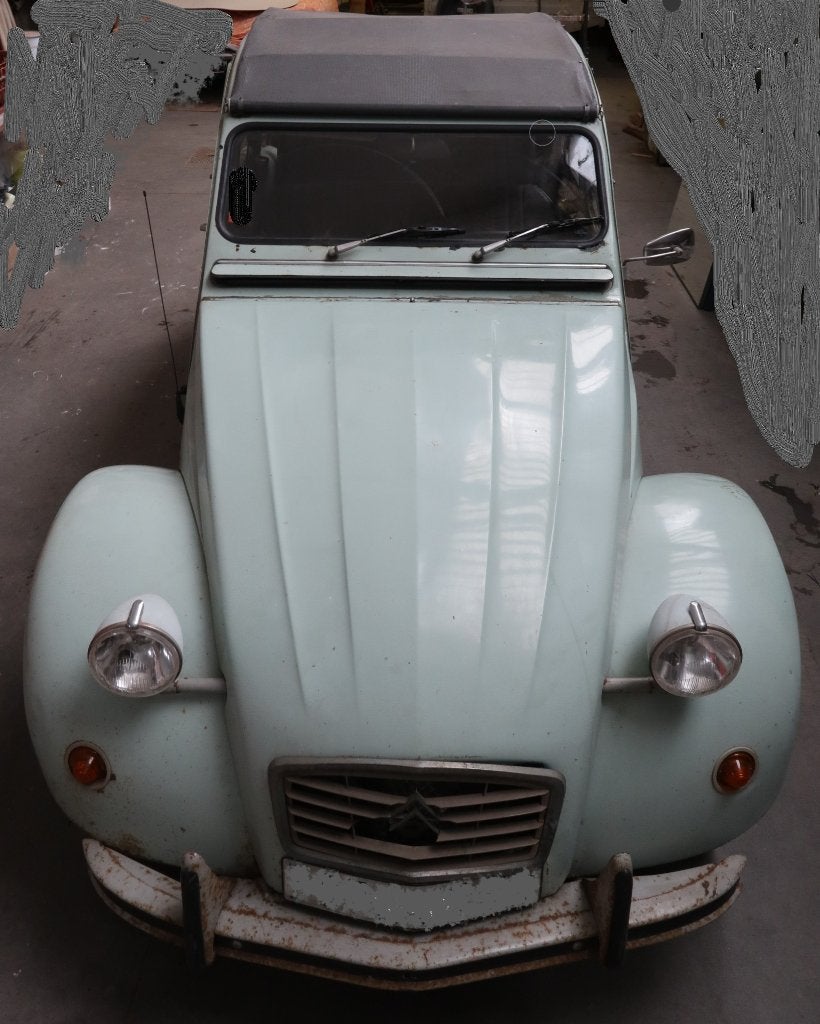 Citroen 2cv 6 wordt gerestaureerd, Auto's, Citroën, Voorwielaandrijving, 4 zetels, 602 cc, 5 deurs