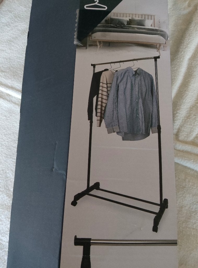 Portant à vêtements, Ophalen, Met wielen, Zo goed als nieuw