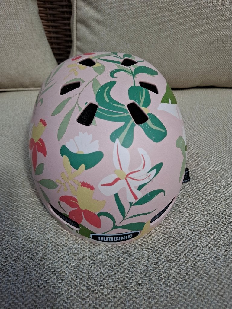 Nutcase helm (48-52cm), Fietsen en Brommers, Ophalen, Gebruikt, Jongen of Meisje, Overige maten