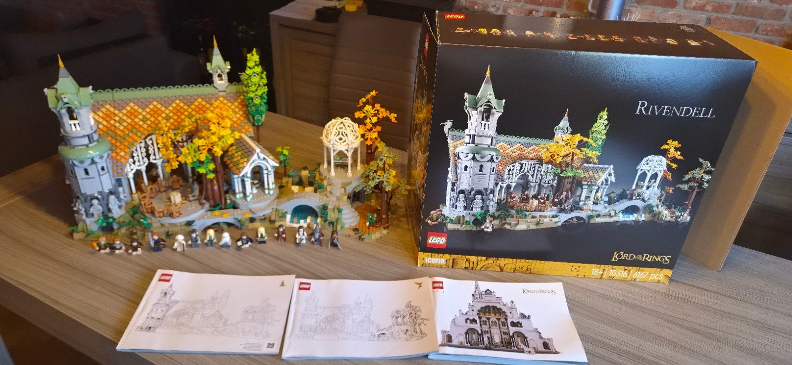 LEGO Lord of the Rings - Rivendell (10316) - 100% Compleet, Collections, Enlèvement ou Envoi, Neuf