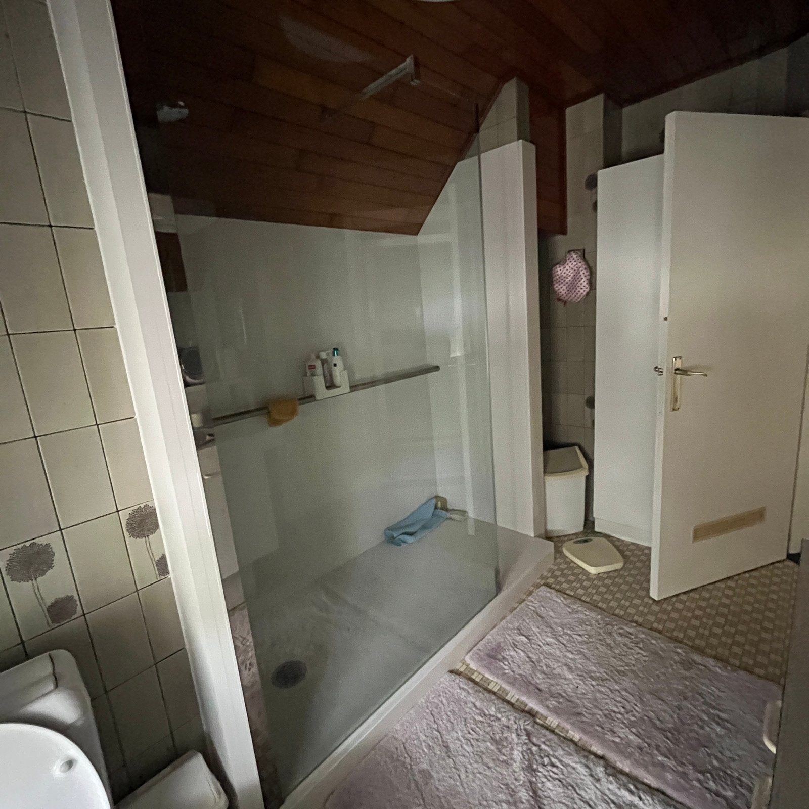 Douchewand in glas, Doe-het-zelf en Bouw, Sanitair, Glas, Ophalen