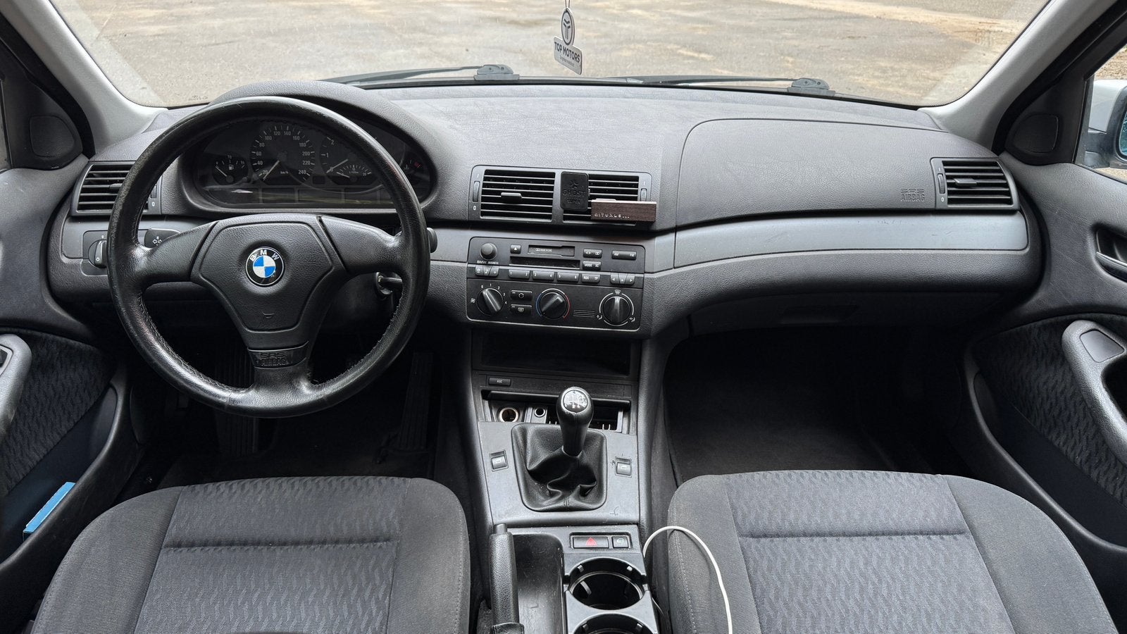 BMW E46 gekeurd voor verkoop, Auto's, Zwart, Handgeschakeld, Particulier, 1898 cc