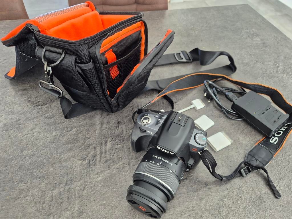 kit camera sony alpha 330, TV, Hi-fi & Vidéo, Enlèvement ou Envoi