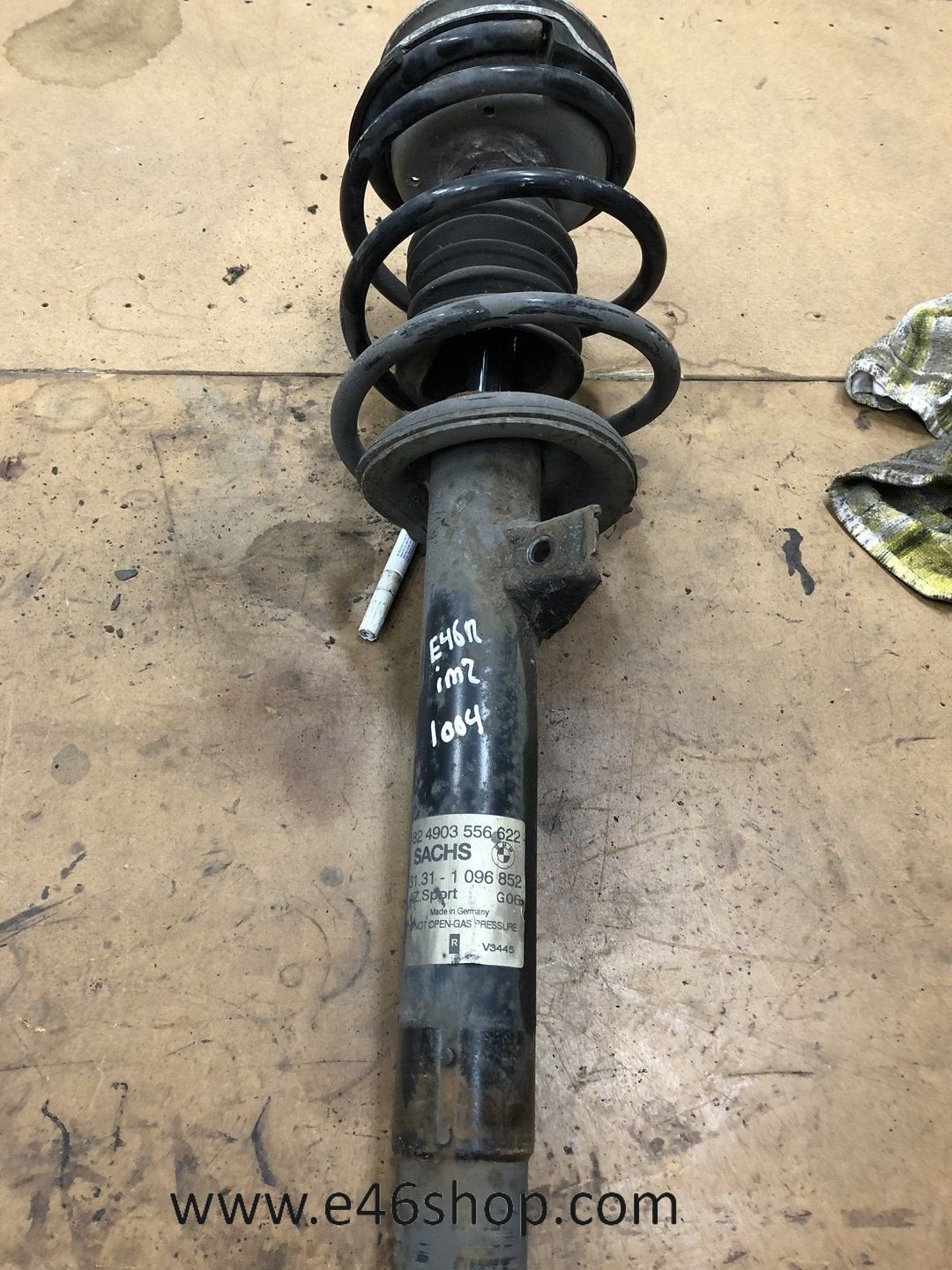 SCHOKBREKER VEERPOOT BMW 3 E46 SPORT  OE 1096852, -, Utilisé, -, Enlèvement ou Envoi