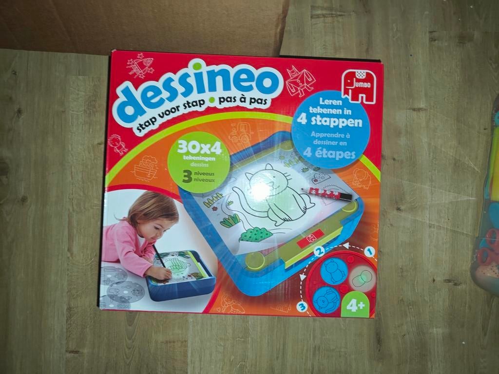 Dessineo leren tekenen, Ophalen