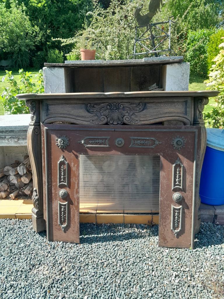 Cheminée décorative, Enlèvement, Comme neuf, Insert