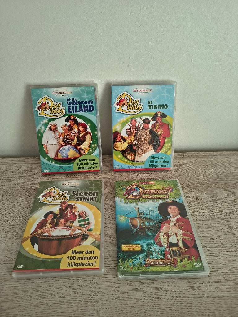 Dvd Piet Piraat, Cd's en Dvd's, Ophalen of Verzenden, Zo goed als nieuw
