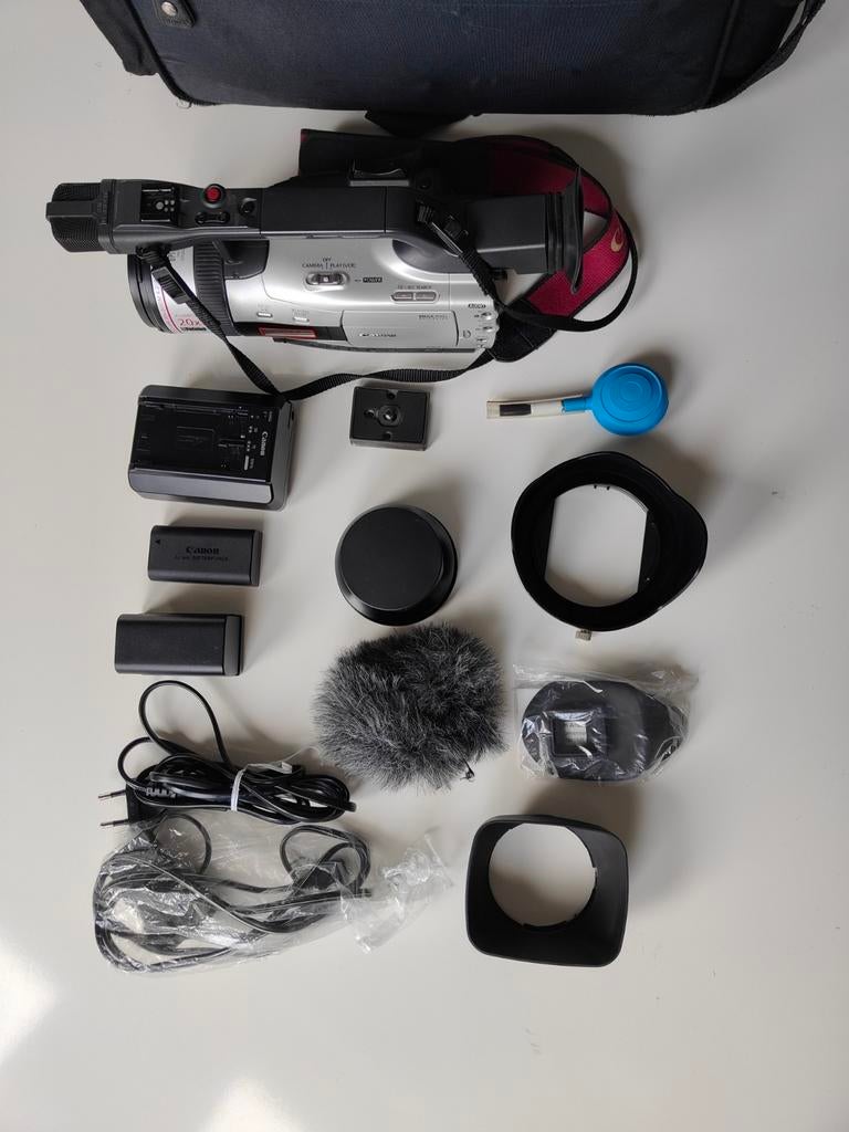 Canon XM2 met extra's, Ophalen