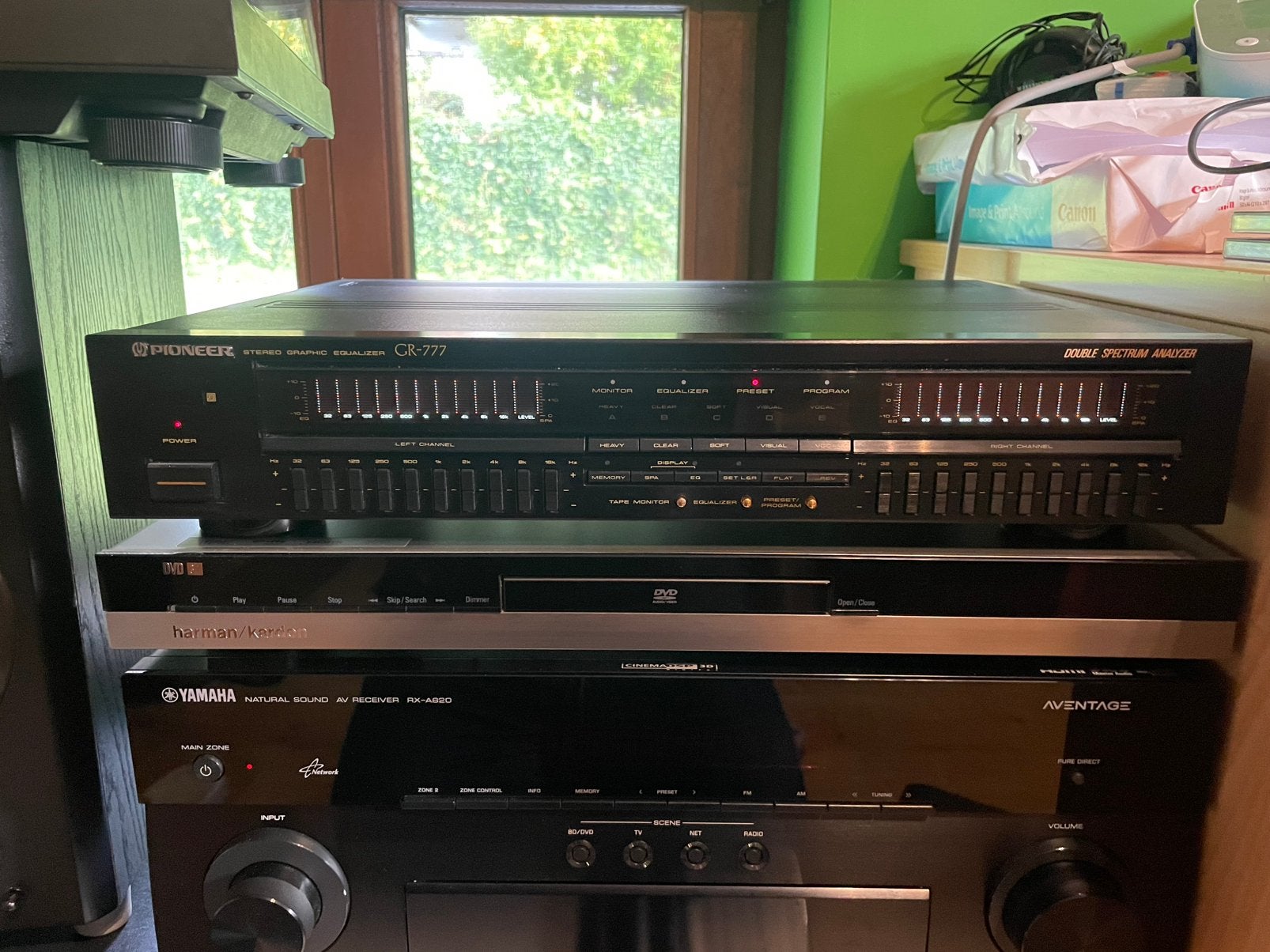 Pioneer GR-777 Equalizer, TV, Hi-fi & Vidéo, Enlèvement, Utilisé, Stéréo, Pioneer