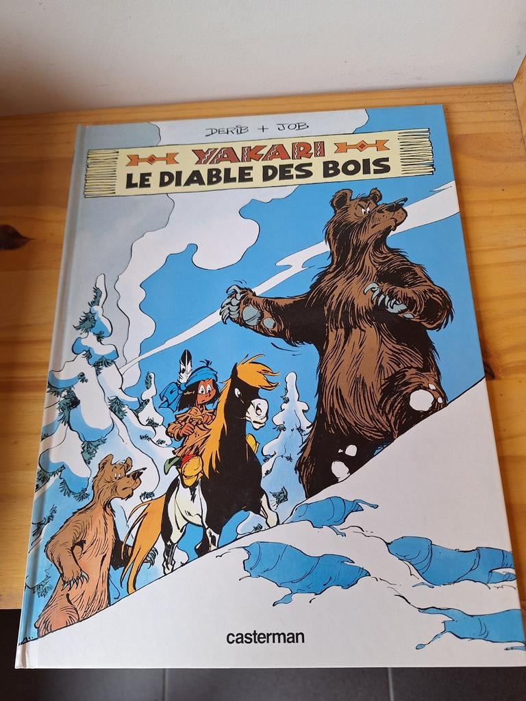 Yakari : Le diable des bois, Eén stripboek, Ophalen of Verzenden, Gelezen, Derib + Job