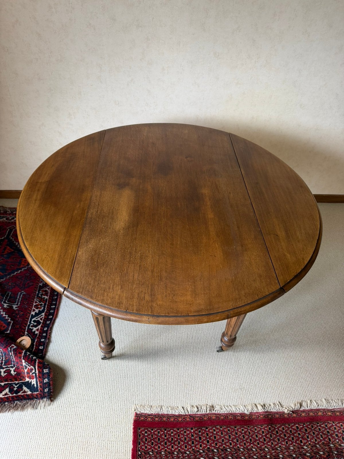 Inklapbare tafel, Ophalen