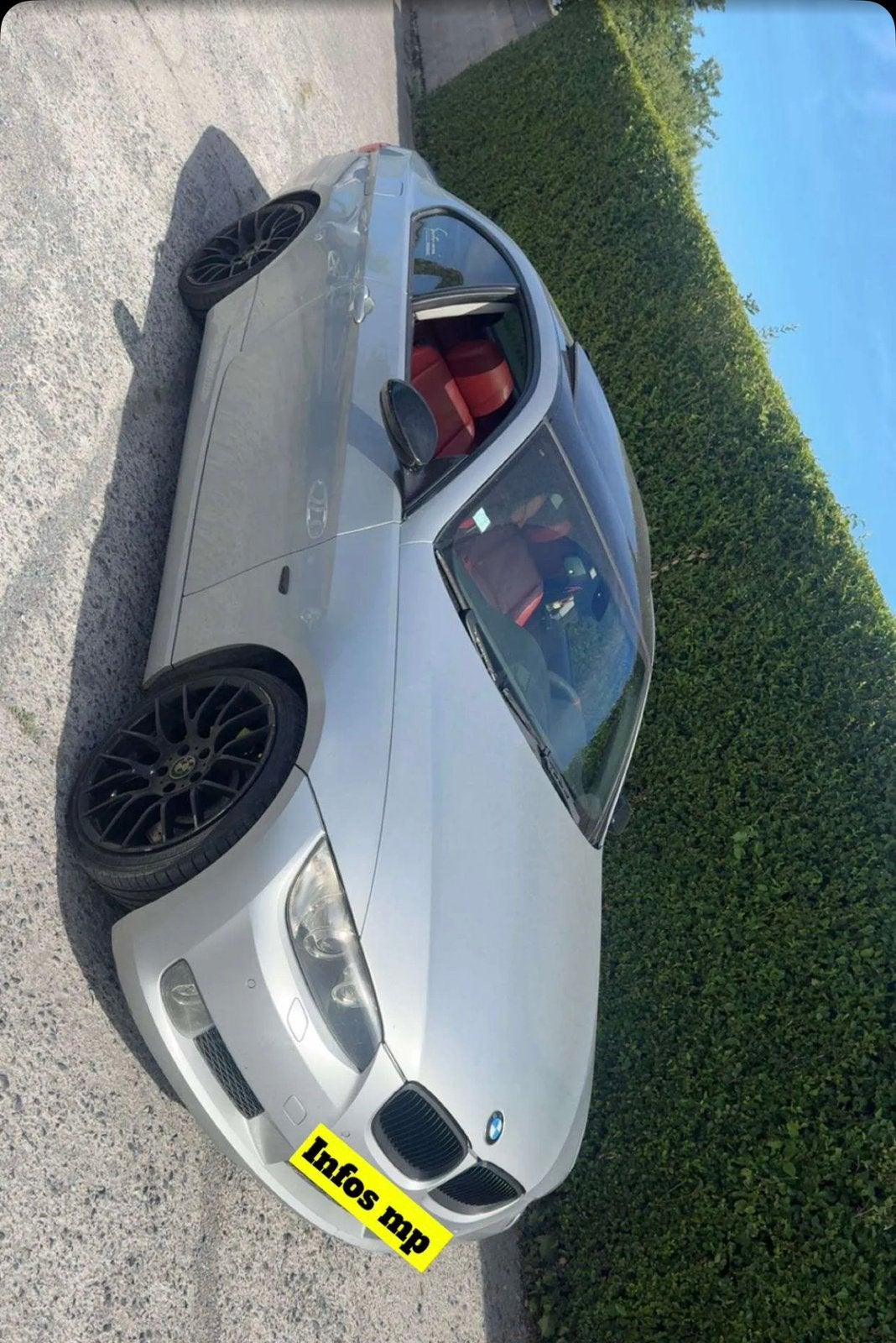Bmw 335D e92, Auto's, BMW, Particulier, 3 Reeks, Open dak, Diesel, Coupé, 3 deurs, Automaat, Zilver of Grijs, Overige kleuren