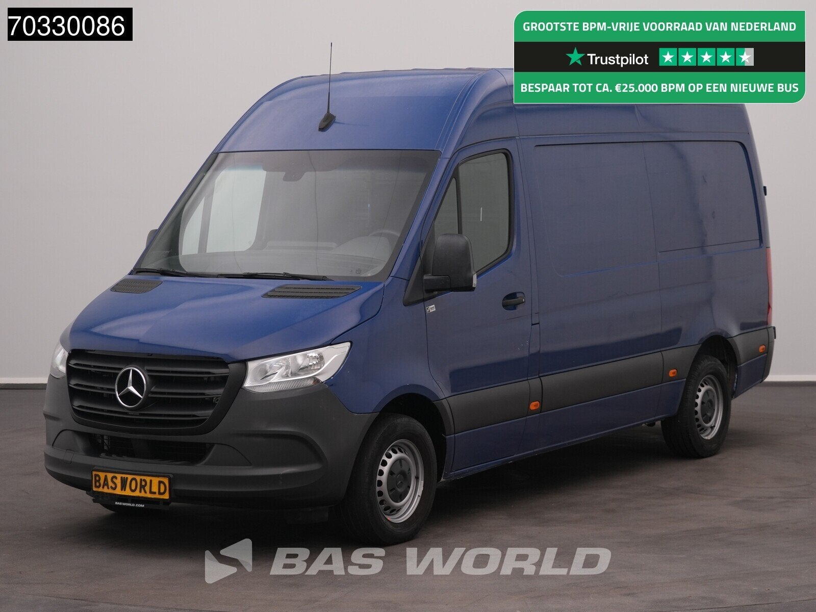 Mercedes Sprinter 311 CDI L2H2 Airco MBUX CarPlay Euro6 L2 A, Stof, Gebruikt, Euro 6, 4 cilinders