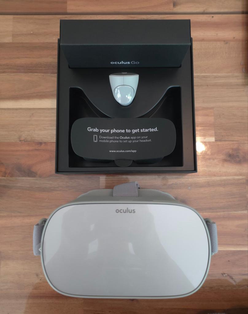 Casque VR Oculus Go 32 Go – Parfait état (Boîte complète), Games en Spelcomputers, Virtual Reality, Ophalen, Controller