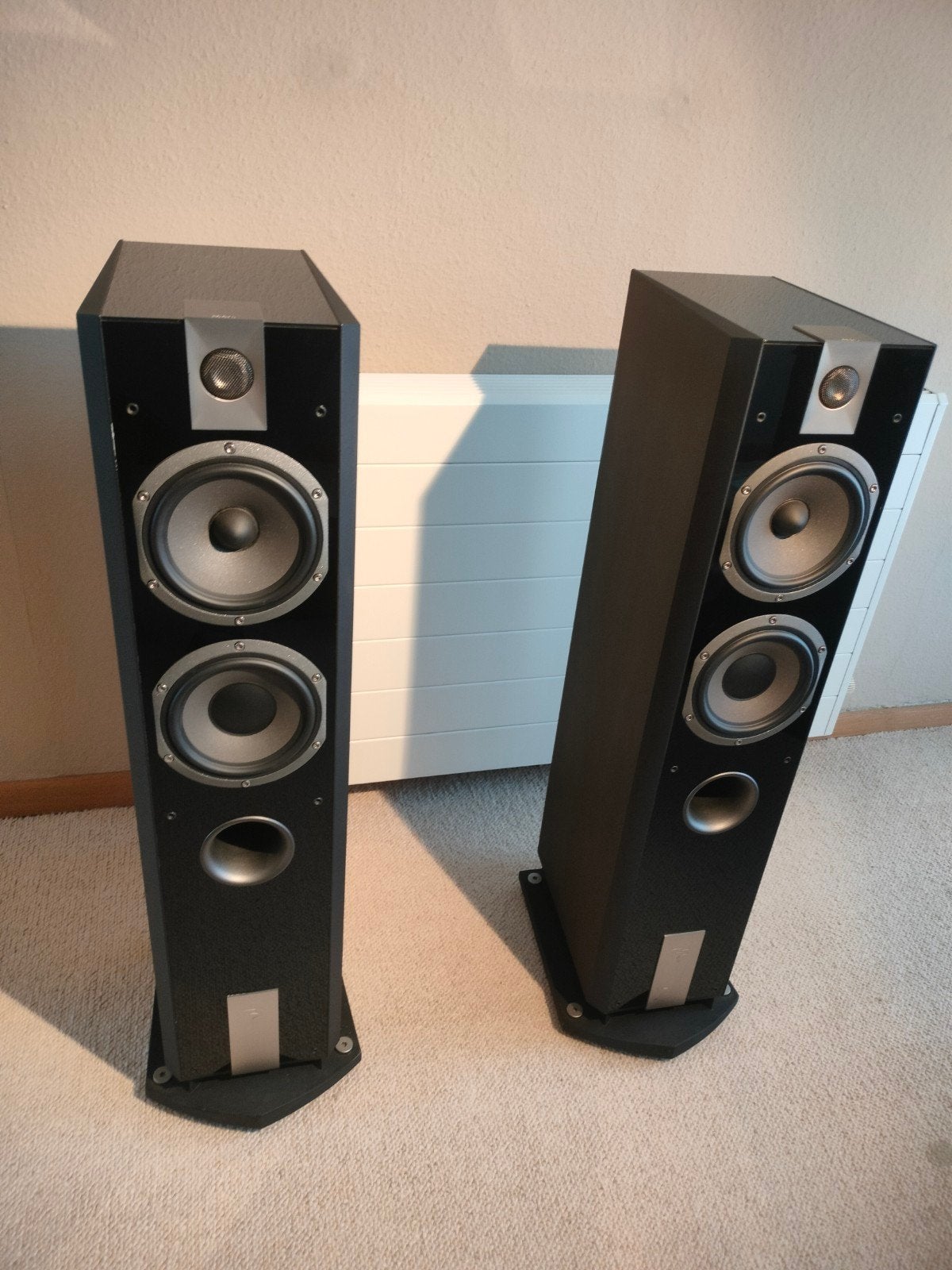 Focal 816V:haut-parleurs français de qualité. Noir brilliant, TV, Hi-fi & Vidéo, Enceintes, Enlèvement
