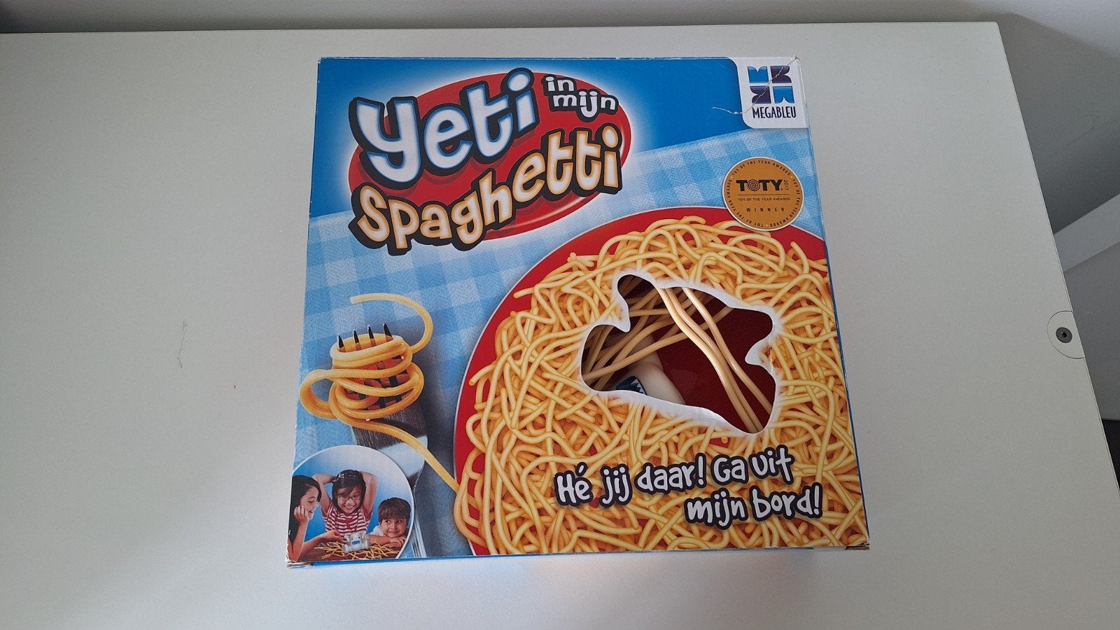 yeti in mijn spaghetti, Enlèvement