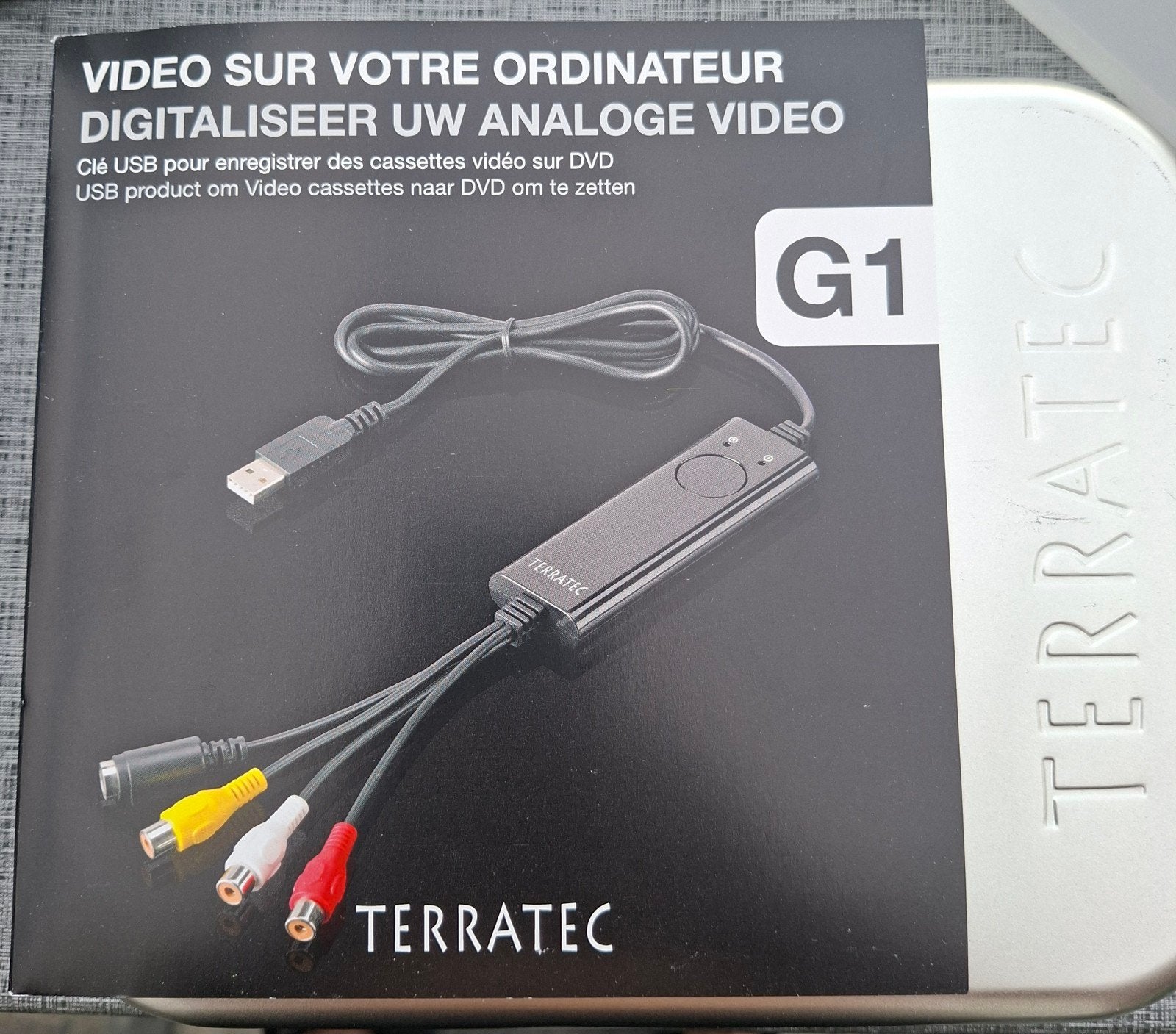 Terratec G1 video-digitaliseerder, TV, Hi-fi & Vidéo, Convertisseurs, Enlèvement ou Envoi, Neuf