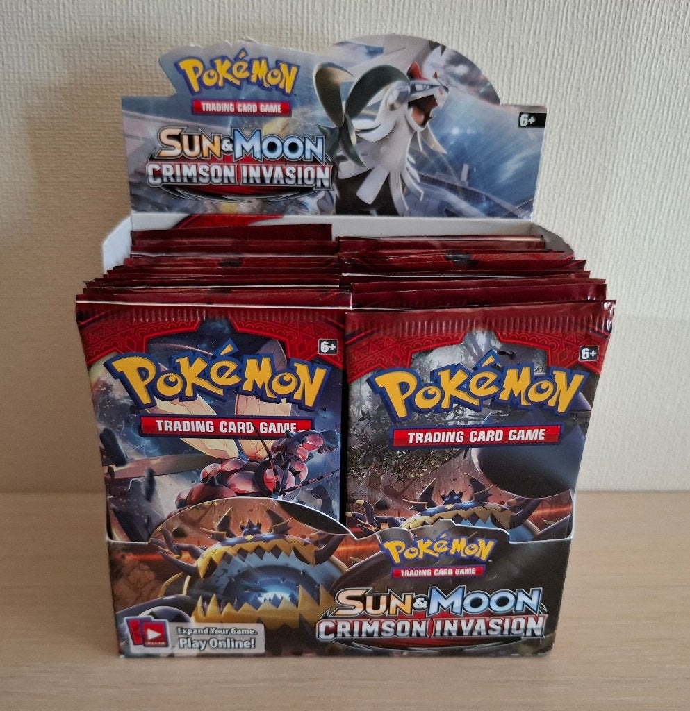 Pokémon sealed Crimson Invasion boosters, Enlèvement ou Envoi, Neuf, Booster