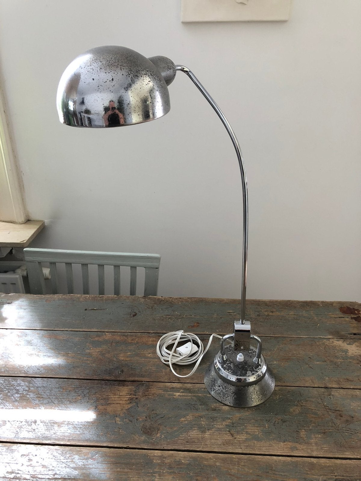 VINTAGE JUMO 605 PERRIAND BUREAULAMP AUTHENTIEK!, Ophalen of Verzenden