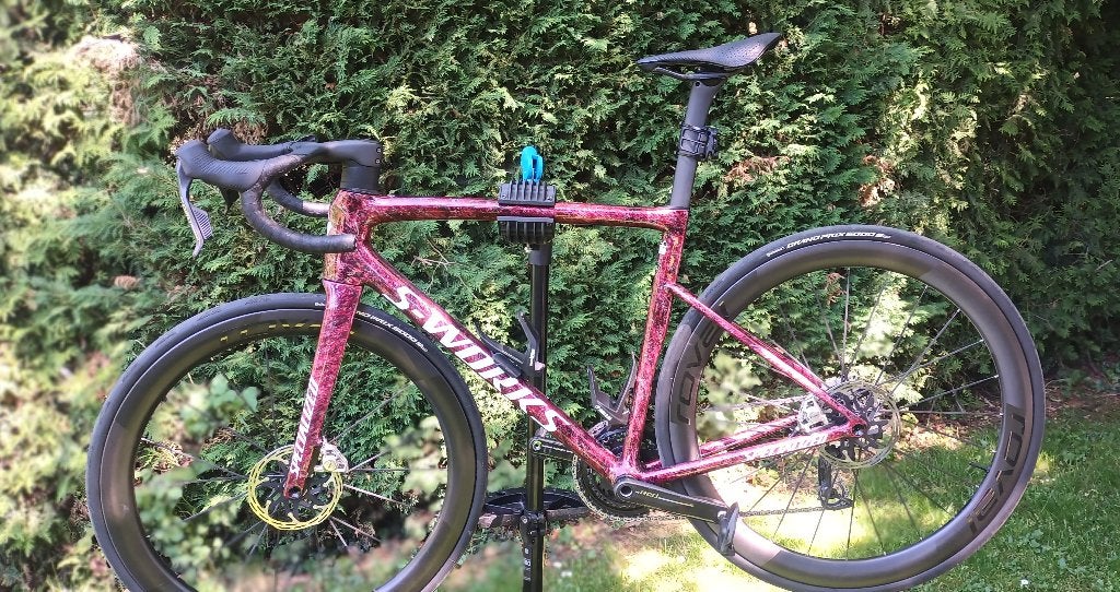 A saisir, magnifique vélo Specialized S-WORKS Tarmac de 2025, Carbon, 10 tot 15 versnellingen, Heren, Schijfrem