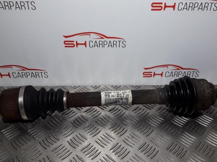 Arbre de transmission avant gauche d'un Peugeot 307, -, 3 mois de garantie, Utilisé, -