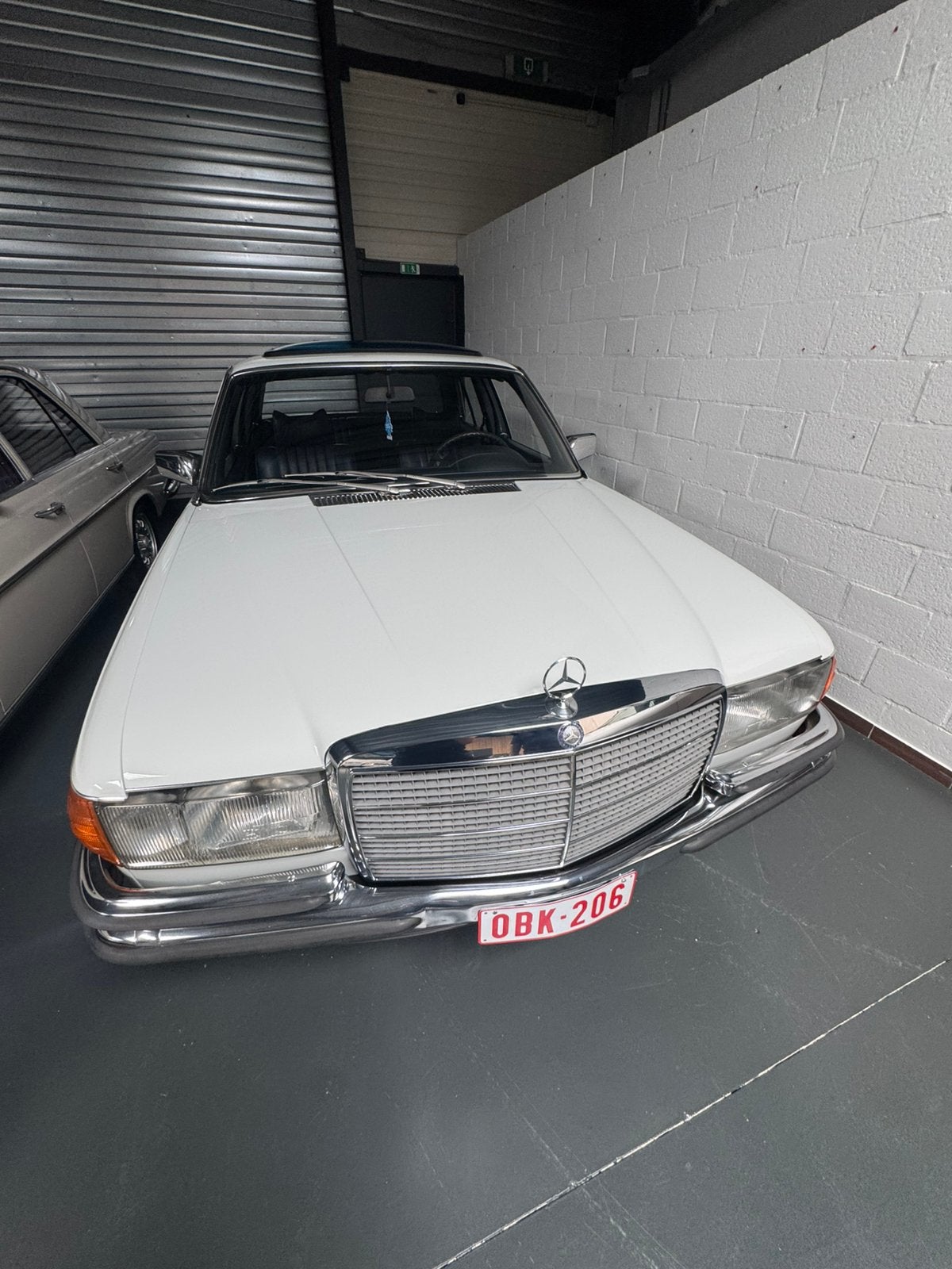 Mercedes 280 S  wit, Autos, Mercedes-Benz, Achat, 4 portes, Boîte manuelle, Bleu