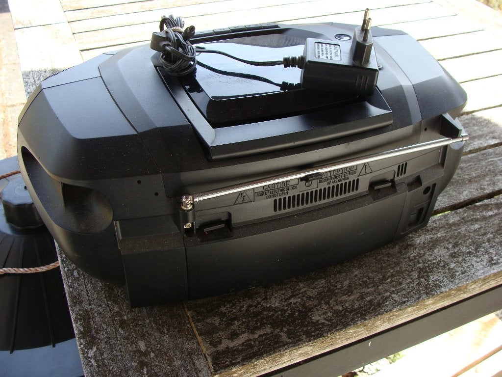 Philips AZ3856 CD-Soundmachine met FM - MP3 - CD - K7 - USB, Ophalen of Verzenden, Gebruikt, Transistorradio, Met cd-speler