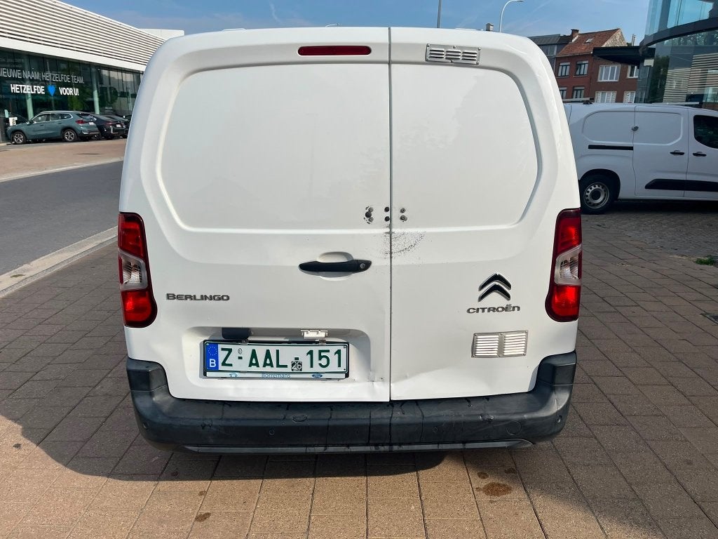 Citroen Berlingo Berlingo 1.5 BlueHDi M lichtregeling S/S, Voorwielaandrijving, Euro 6, 4 cilinders, Wit
