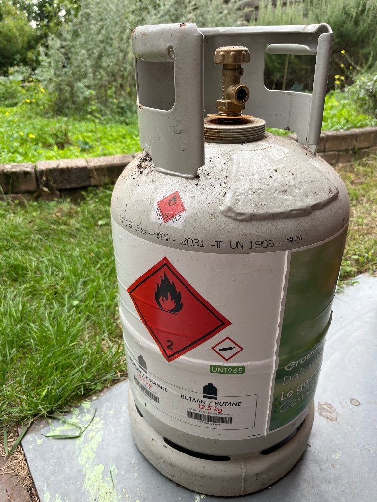 Bouteille de gaz de 12,5 kg, Enlèvement, Utilisé, Zie foto