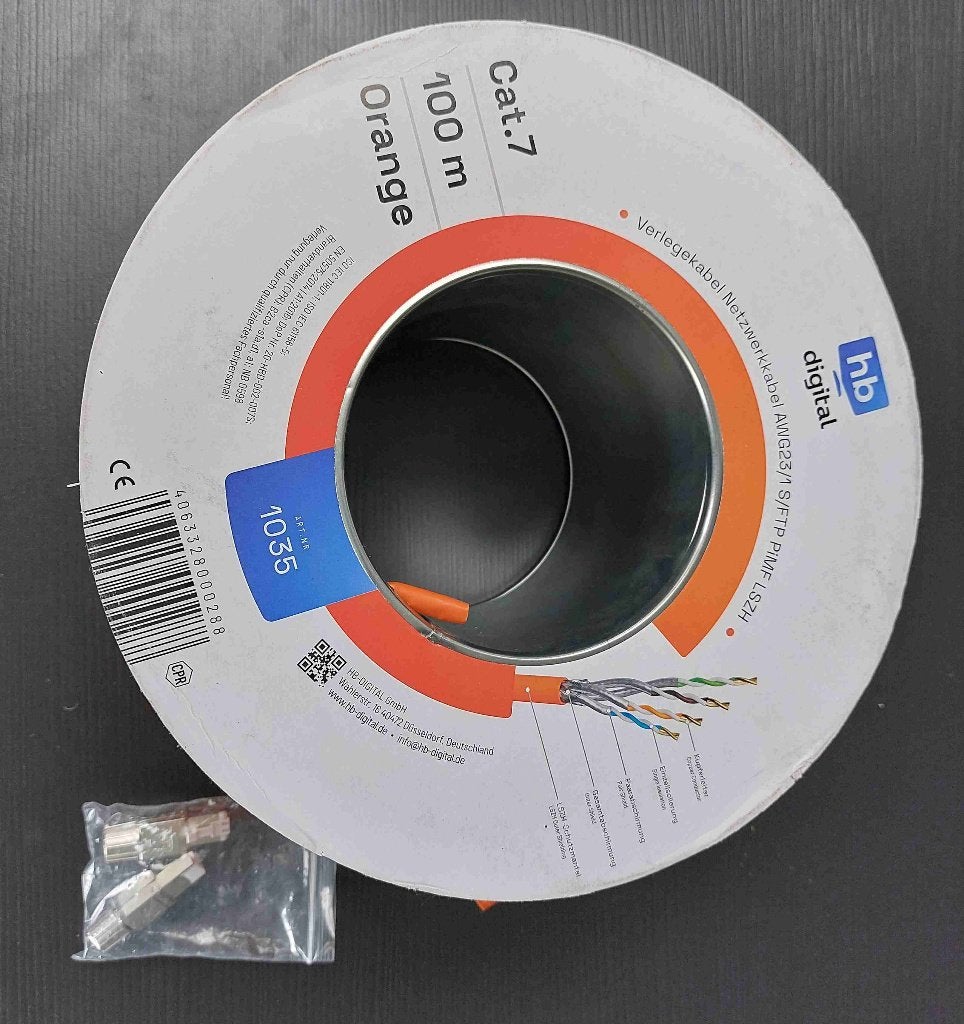 cable reseau cat 6 et 7, Informatique & Logiciels, Pc & Câble réseau, Enlèvement ou Envoi, Neuf