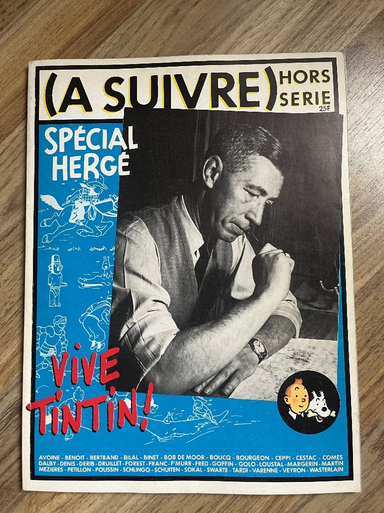 SPÉCIAL HERGÉ. (A SUIVRE) Hors Série. 1983, Enlèvement ou Envoi