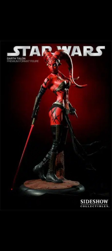 Sideshow Star Wars Darth Talon Premium Format 1/4, Enlèvement ou Envoi, Comme neuf, Fantasy