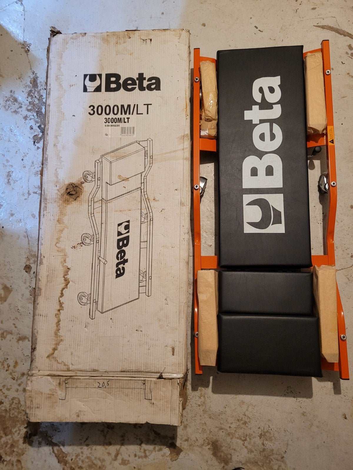 Banc d’atelier pliable Beta – Modèle 3000M/LT, Ophalen