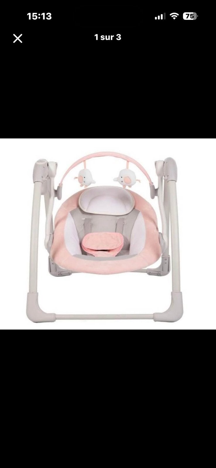 Balancelle bébé, Enlèvement, Comme neuf