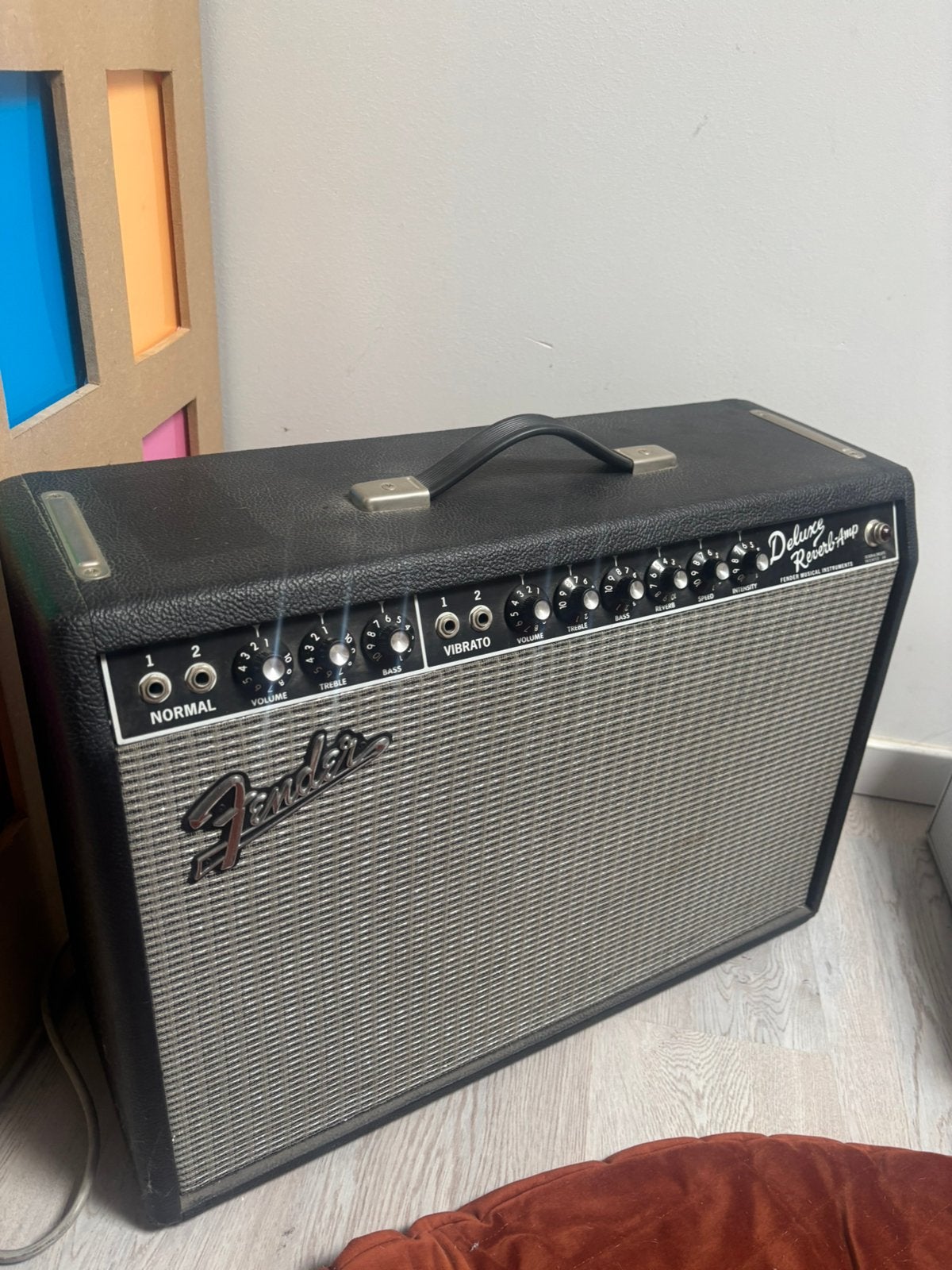 Réverbération Fender Deluxe série AC067732, Enlèvement, Utilisé, Moins de 50 watts