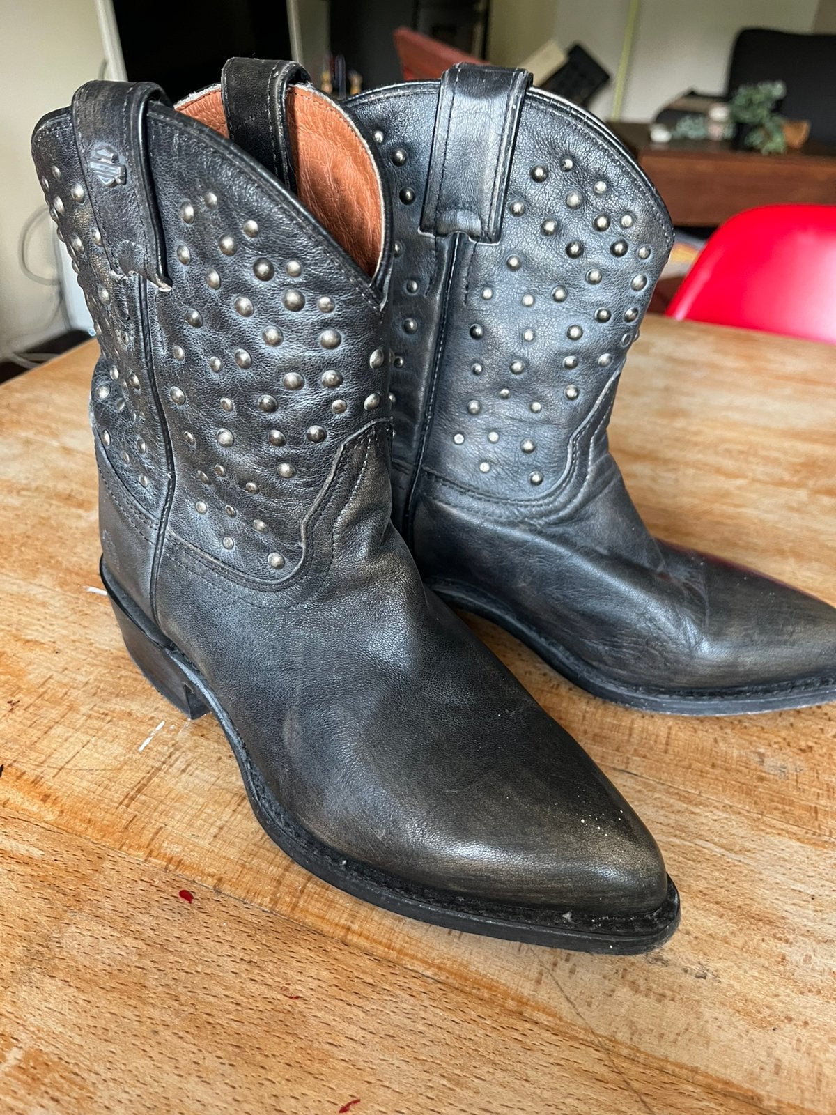 Botte moto Harley Davidson 37, Enlèvement, Seconde main, Femmes, Bottes