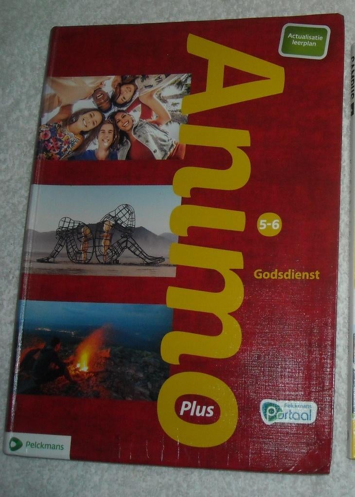 Animo Plus 5-6 Godsdienst, Boeken, Ophalen, Christendom | Katholiek, Zo goed als nieuw, Pelckmans