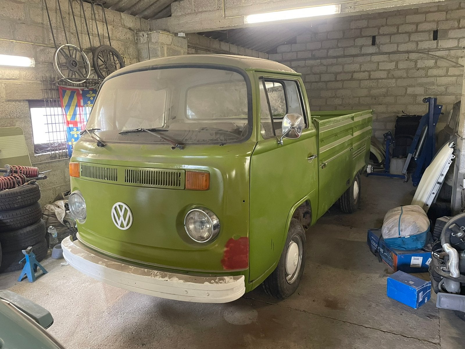 VW T2B pick-up, Auto's, Particulier, Transporter, Te koop