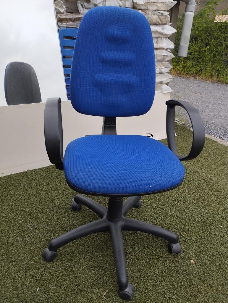 Bureaustoel 10 euro, Huis en Inrichting, Stoelen, Ophalen, Blauw