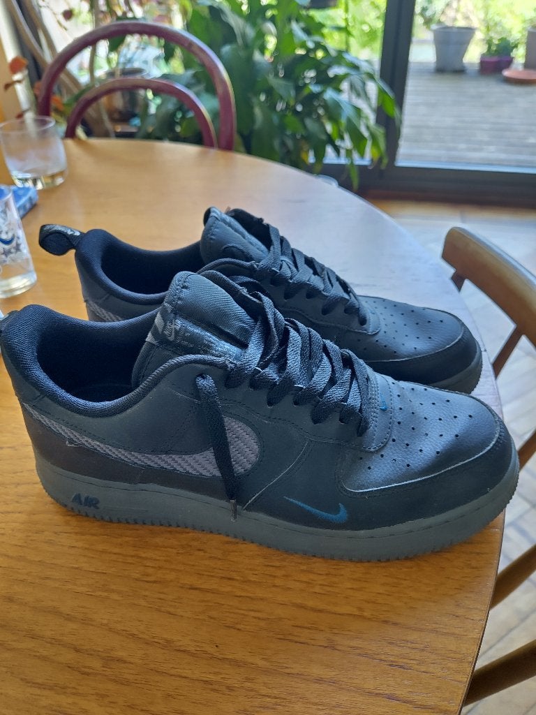 Nike Air Force 1 Taille 44 - Noir, Nike, Enlèvement, Porté, Baskets