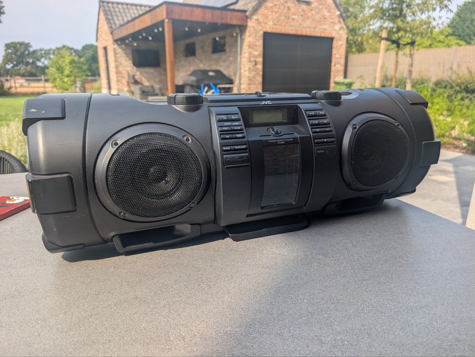 JVC Boombox, Afstandsbediening, Ophalen of Verzenden, JVC
